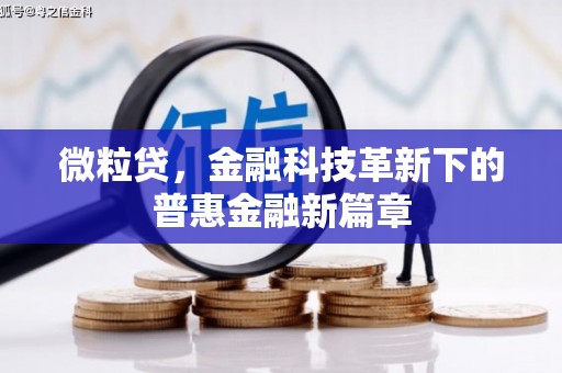 邛崃微粒贷，金融科技革新下的普惠金融新篇章