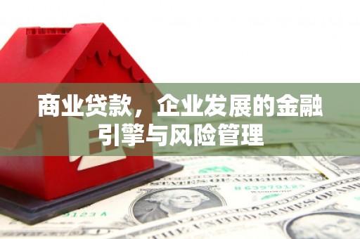 邛崃商业贷款，企业发展的金融引擎与风险管理