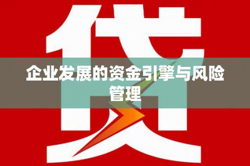 邛崃企业发展的资金引擎与风险管理