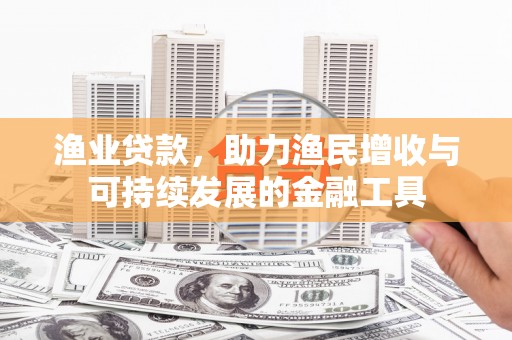 邛崃渔业贷款，助力渔民增收与可持续发展的金融工具