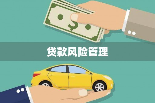 邛崃贷款风险管理