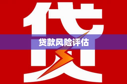 邛崃贷款风险评估