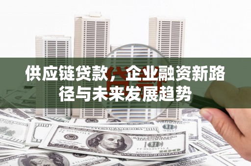 邛崃供应链贷款，企业融资新路径与未来发展趋势
