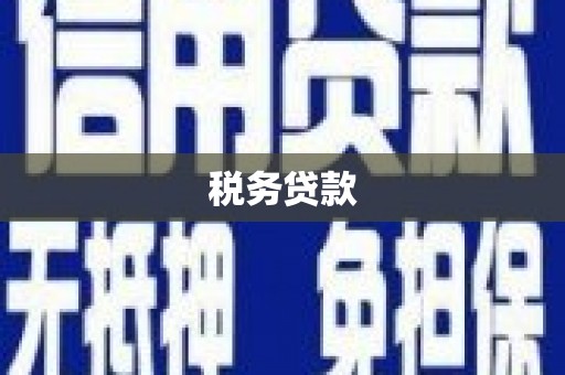 邛崃税务贷款