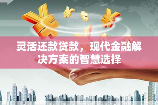 邛崃灵活还款贷款，现代金融解决方案的智慧选择