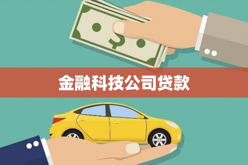 邛崃金融科技公司贷款