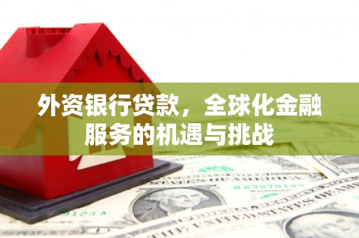 邛崃外资银行贷款，全球化金融服务的机遇与挑战