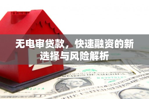 邛崃无电审贷款，快速融资的新选择与风险解析