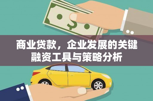 邛崃商业贷款，企业发展的关键融资工具与策略分析