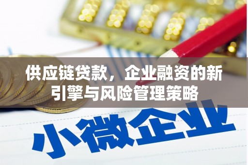 邛崃供应链贷款，企业融资的新引擎与风险管理策略