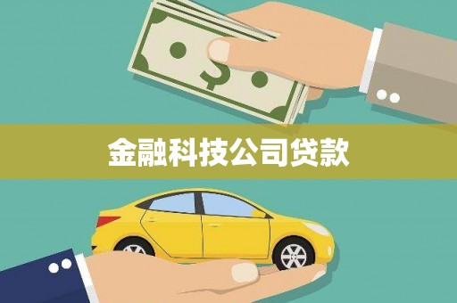 邛崃金融科技公司贷款