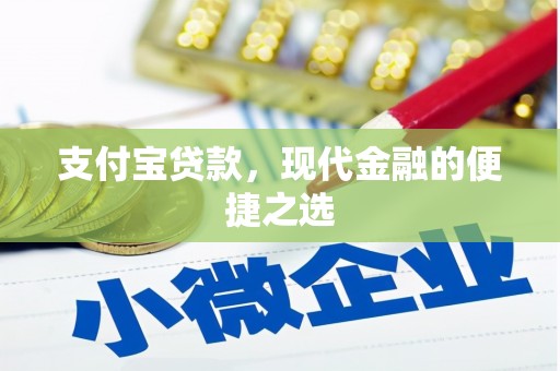 邛崃支付宝贷款，现代金融的便捷之选