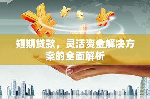邛崃短期贷款，灵活资金解决方案的全面解析