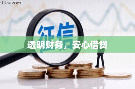 邛崃透明财务，安心借贷