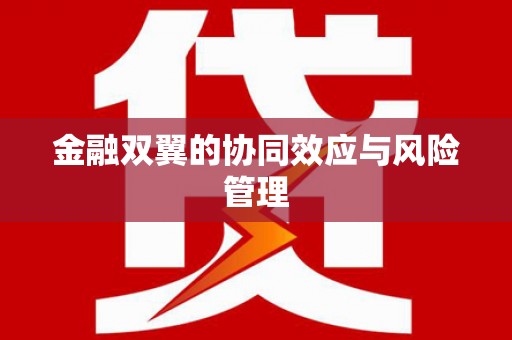 邛崃金融双翼的协同效应与风险管理