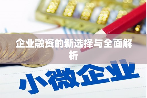 邛崃企业融资的新选择与全面解析