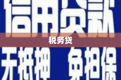 邛崃税务贷